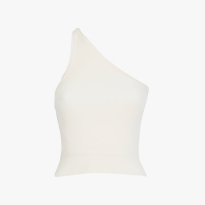 Isabel Benenato One Shoulder Knit Top