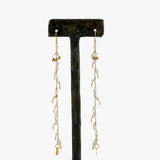 18KT Gold and Fresh Water Pearl Earrings