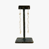 18KT Gold and Fresh Water Pearl Earrings