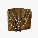 18KT Gold, Sapphire, Baroque Pearls and Antique Beads Necklace