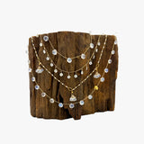 Mother Pearl and Antique Beads Necklace