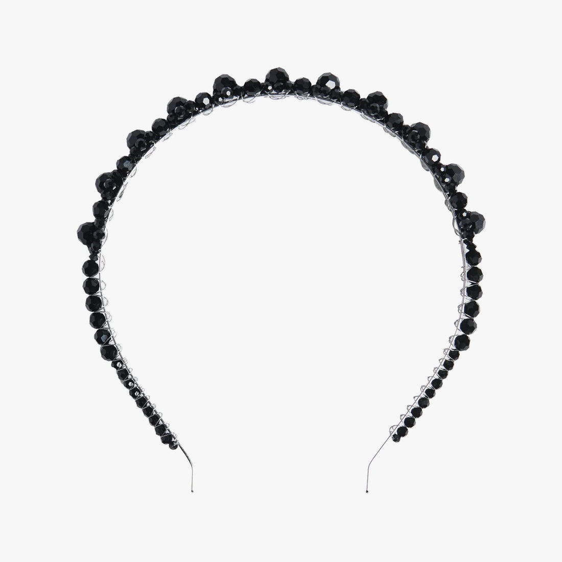 Simone Rocha Bow Ribbon Crystal Daisy Hairband