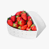 Astier de Villatte Heart Dish With Holes