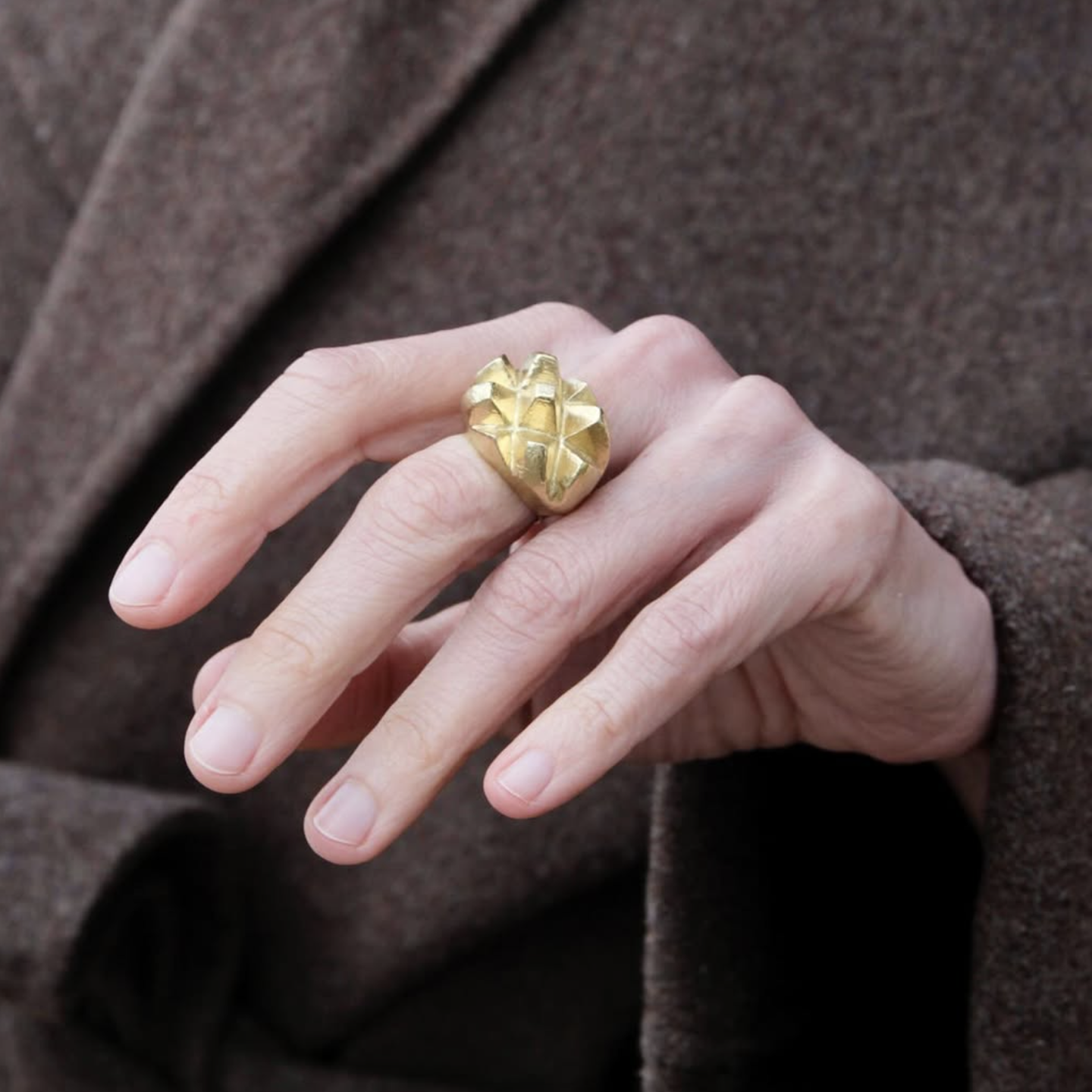 Kudala Mono - 18K Gold Ring