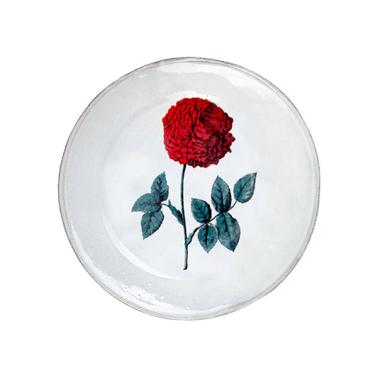 Hundred Leaved Rose Soup Plate