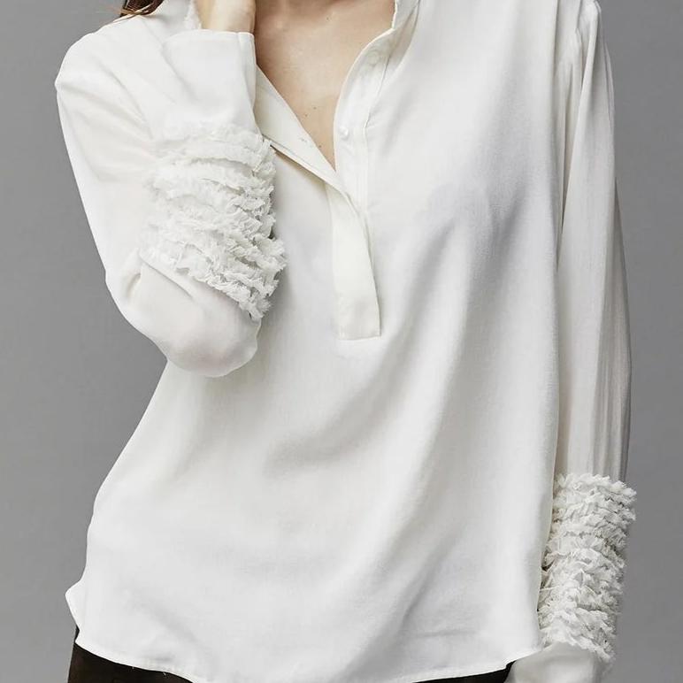 Silk Frill Shirt