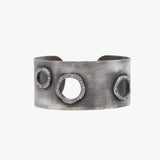 Irit Design Sterling Silver and Diamonds Cuff