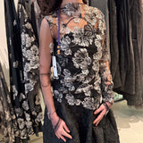 Marc Le Bihan Floral Tulle Shirt