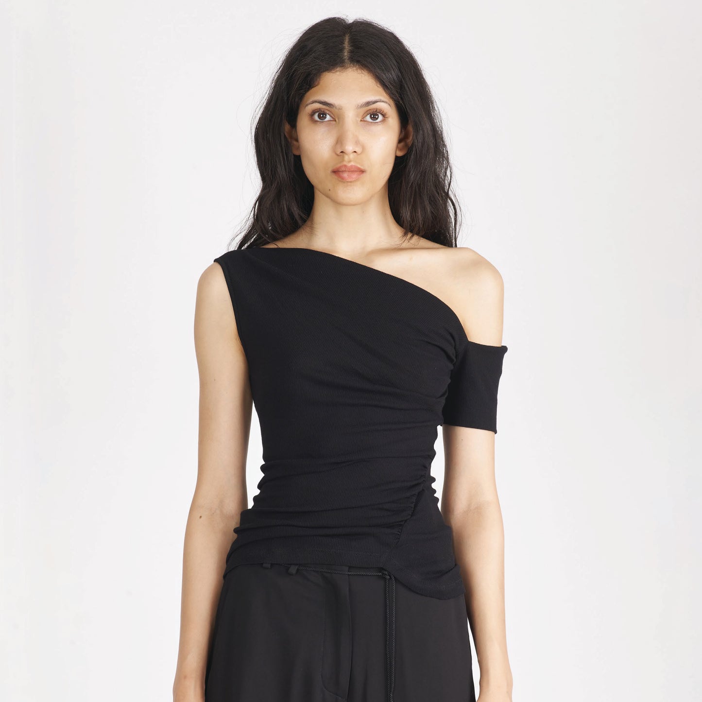 Single Shoulder Shirt