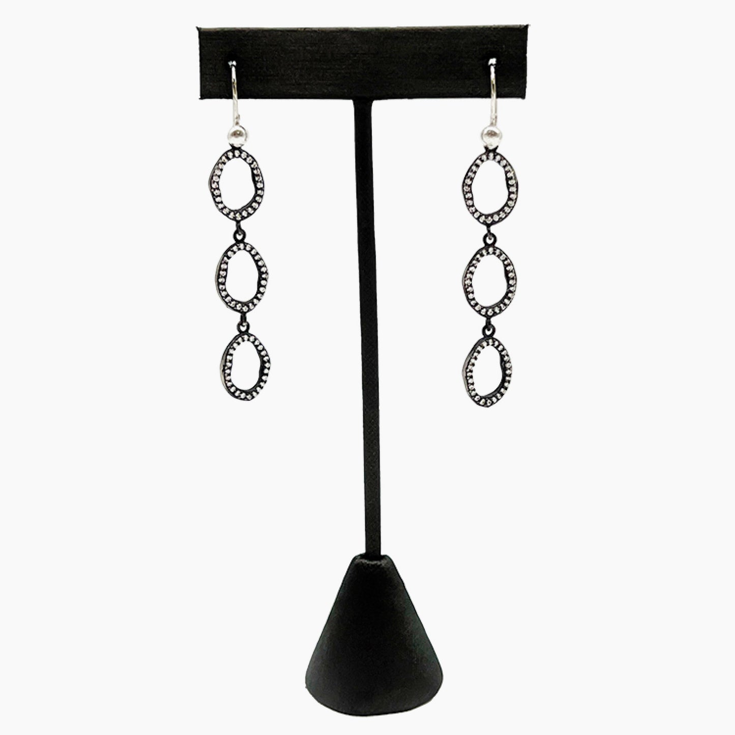 Multi-Circle Diamond Earrings