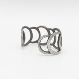 Diamonds and Sterling Silver Cuff