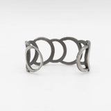 Diamonds and Sterling Silver Cuff