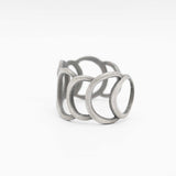 Diamonds and Sterling Silver Cuff