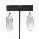 Oval Diamond Earrings