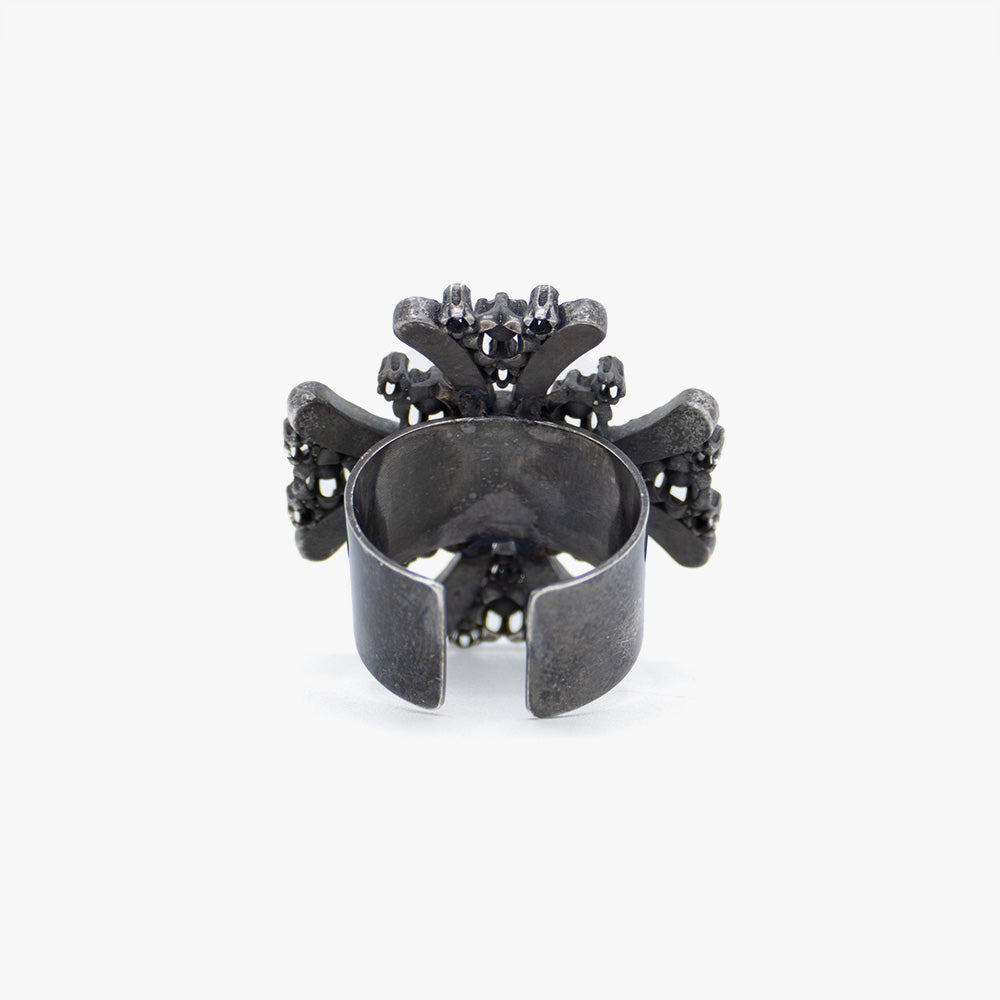 Diamond Cross Ring