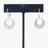 Small Diamond Hoops