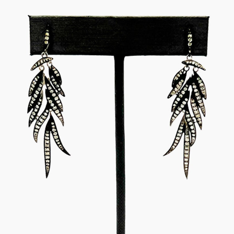 Diamond Branch Earrings
