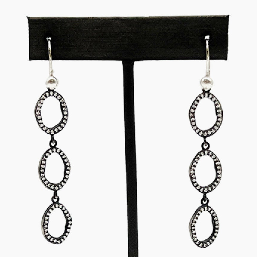 Multi-Circle Diamond Earrings