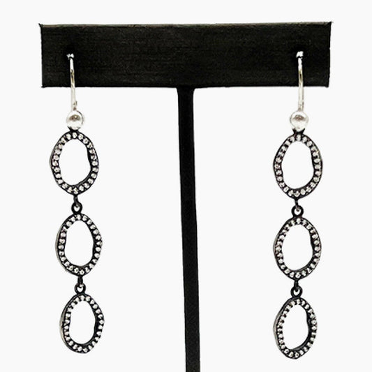 Multi-Circle Diamond Earrings