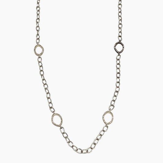 Multi-Circle Diamond Necklace