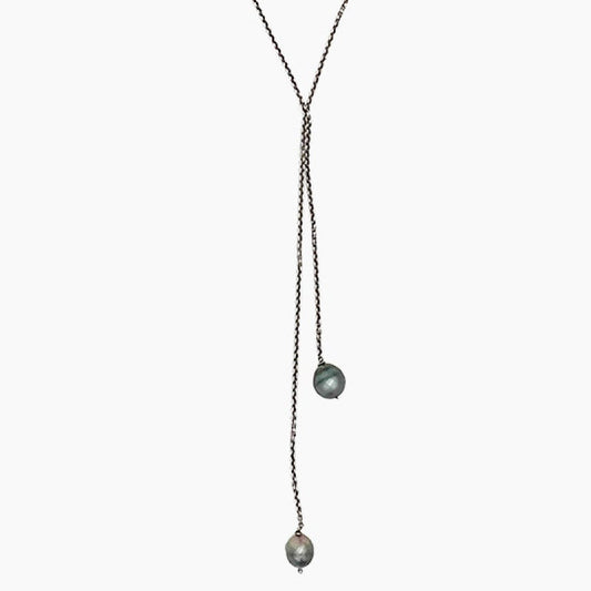 Tahitian Pearls Lariat Necklace