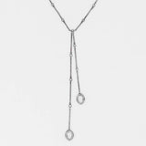 Diamond Lariat Necklace