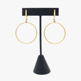 18K Gold Hoop Earrings