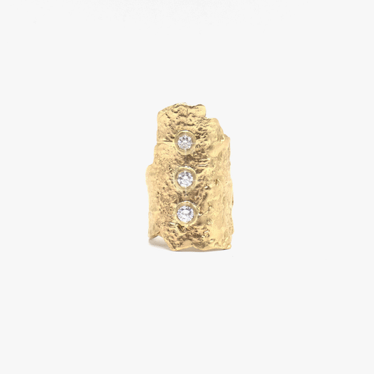 Gold and Diamond Ring