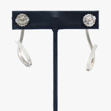Long Diamond Hoops