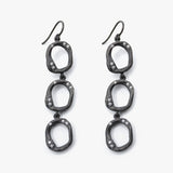 Irit Design Diamonds and Sterling Silver Earrings