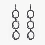 Irit Design Diamonds and Sterling Silver Earrings