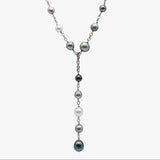 Irit Design Tahitian Pearls and Sterling Silver Necklace