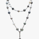 Irit Design Tahitian Pearls and Sterling Silver Necklace