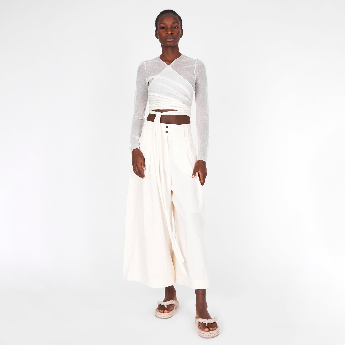 Cotton and Linen Pants