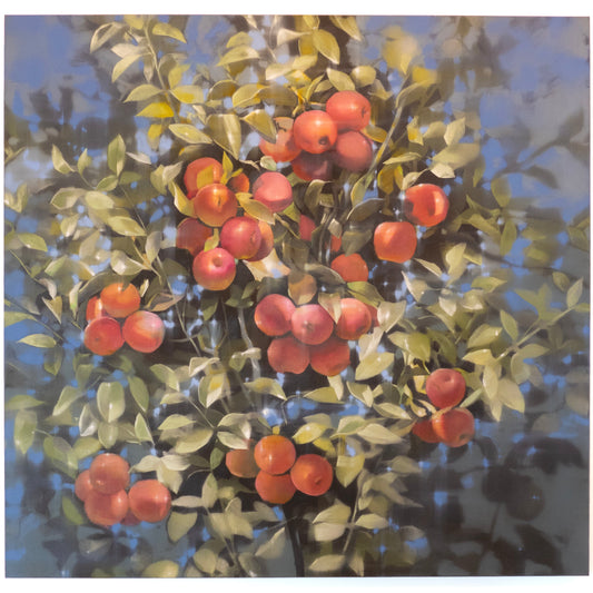 Painting of apple tree by Jeff Peters