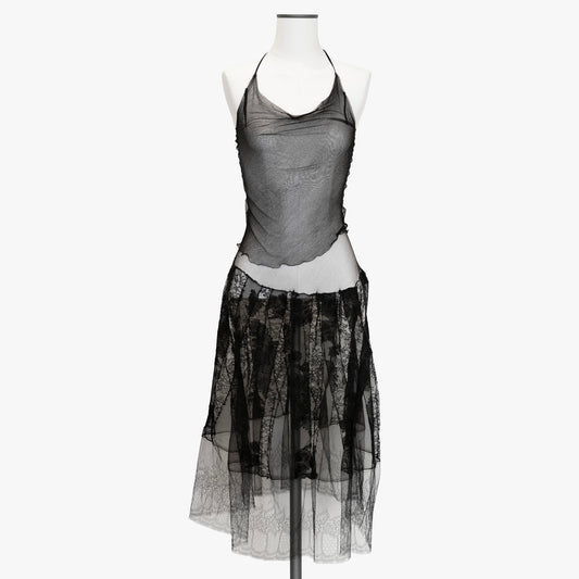 Tulle Halter Dress