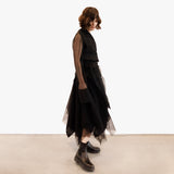 Marc Le Bihan Organza Bondage Shirt - Black