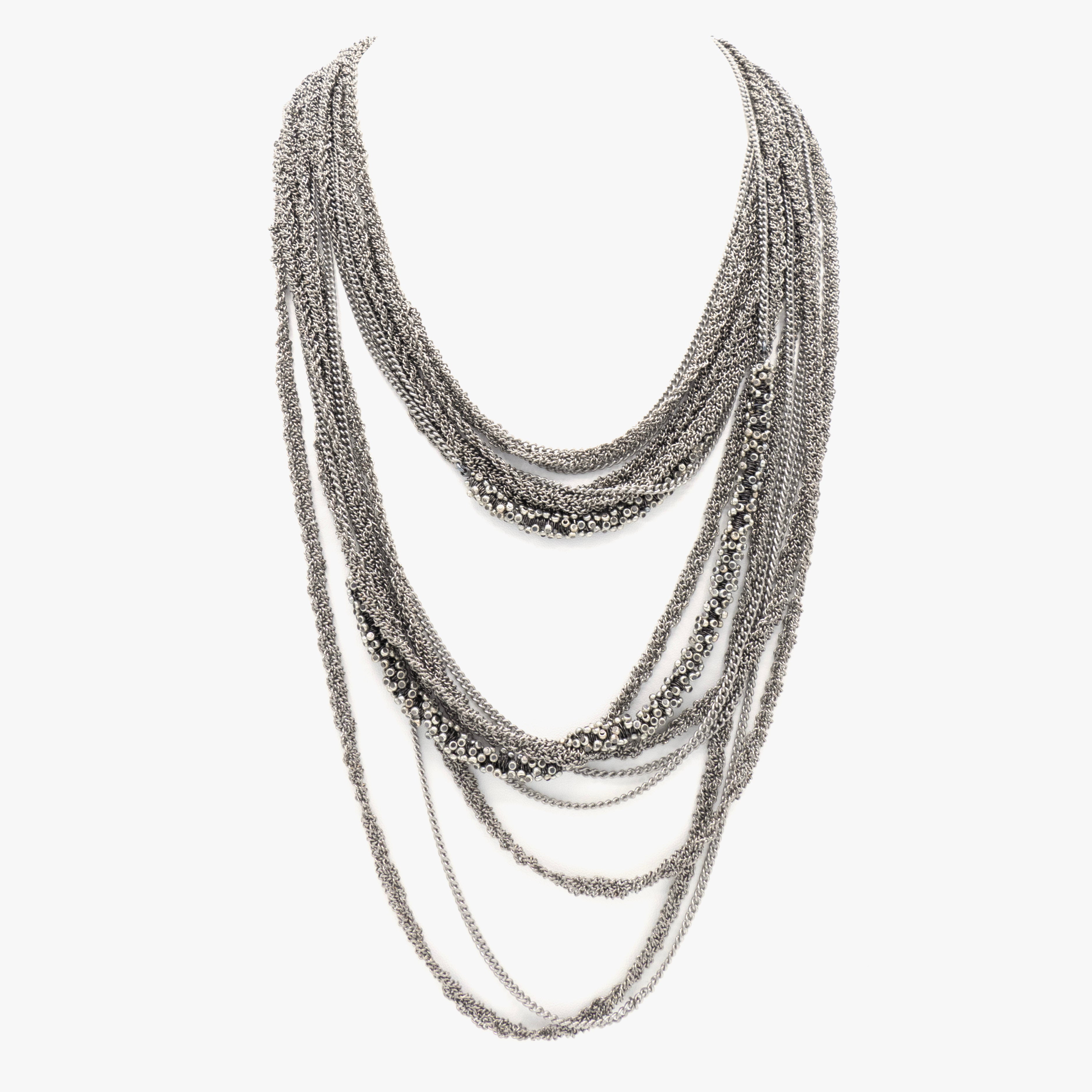 Marc Le Bihan Multi Chain Necklace