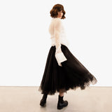 Marc Le Bihan Organza Bondage Shirt - White
