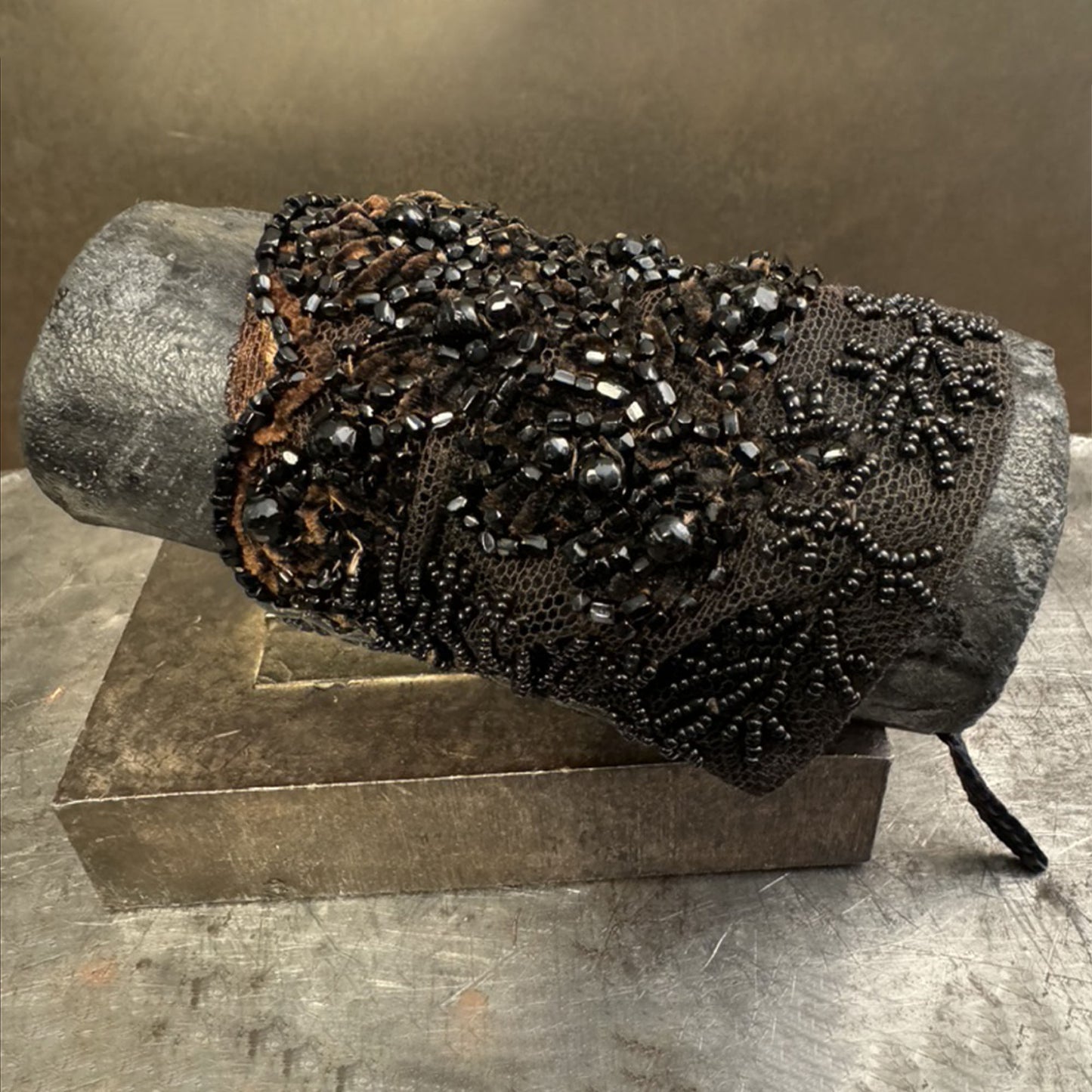 Beaded Leather Bracelet
