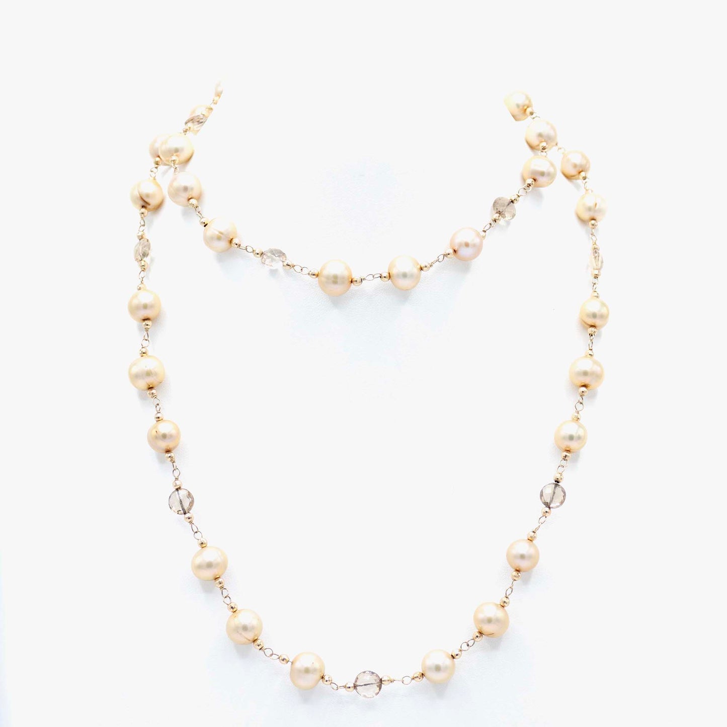 Pearl and Citrine Necklace