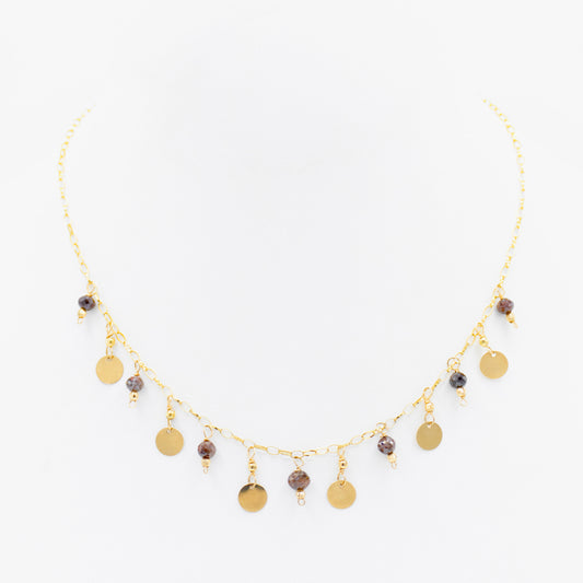 Gold and Diamond Necklace