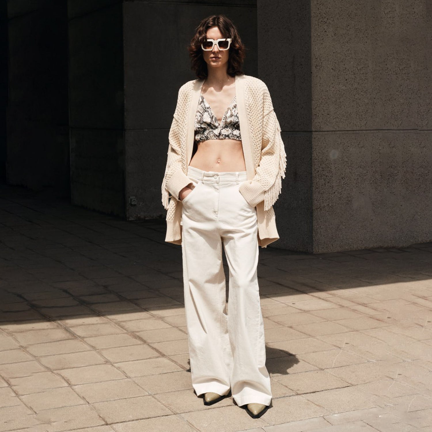 Nude Wide Pant