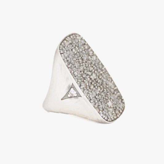 Pave Diamond Signet Ring