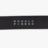 Logo stamped on belt