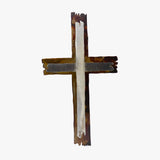 Antique Rustic Wooden Cross