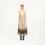 Print Dress - Sandshell