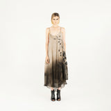 Print Dress - Sandshell