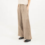 Suede Pants - Sandshell
