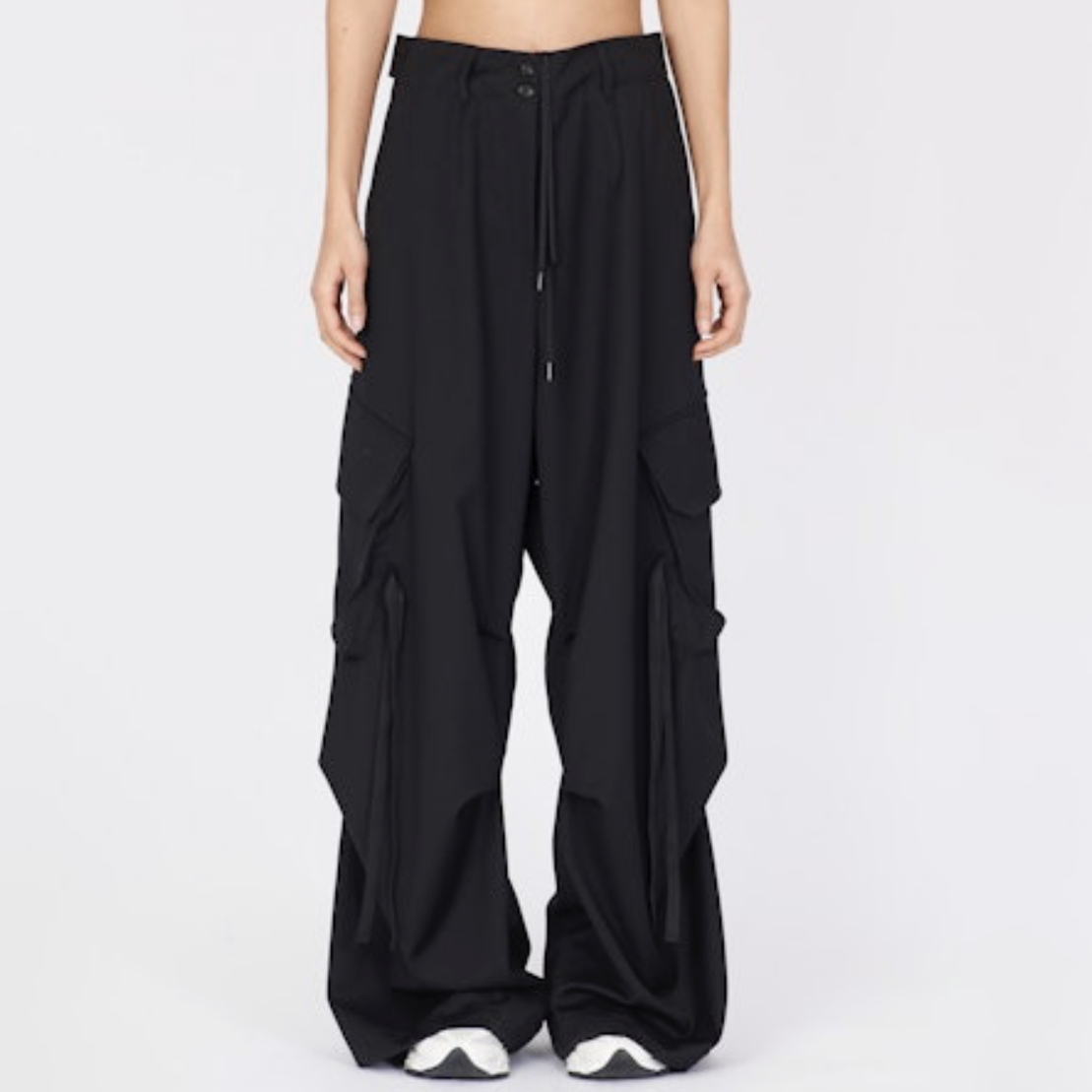 Soft Wool Pockets Pants